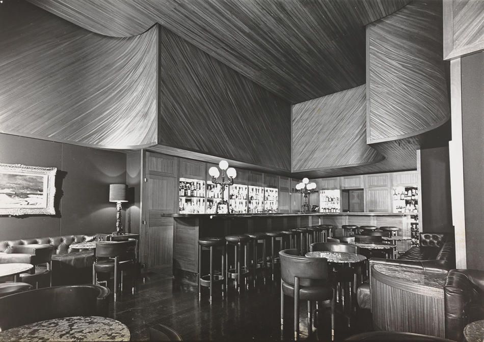 Foto: Robert Haussmann, Kronenhalle Bar, Zürich, 1965–1966. Foto: Fred Waldvogel