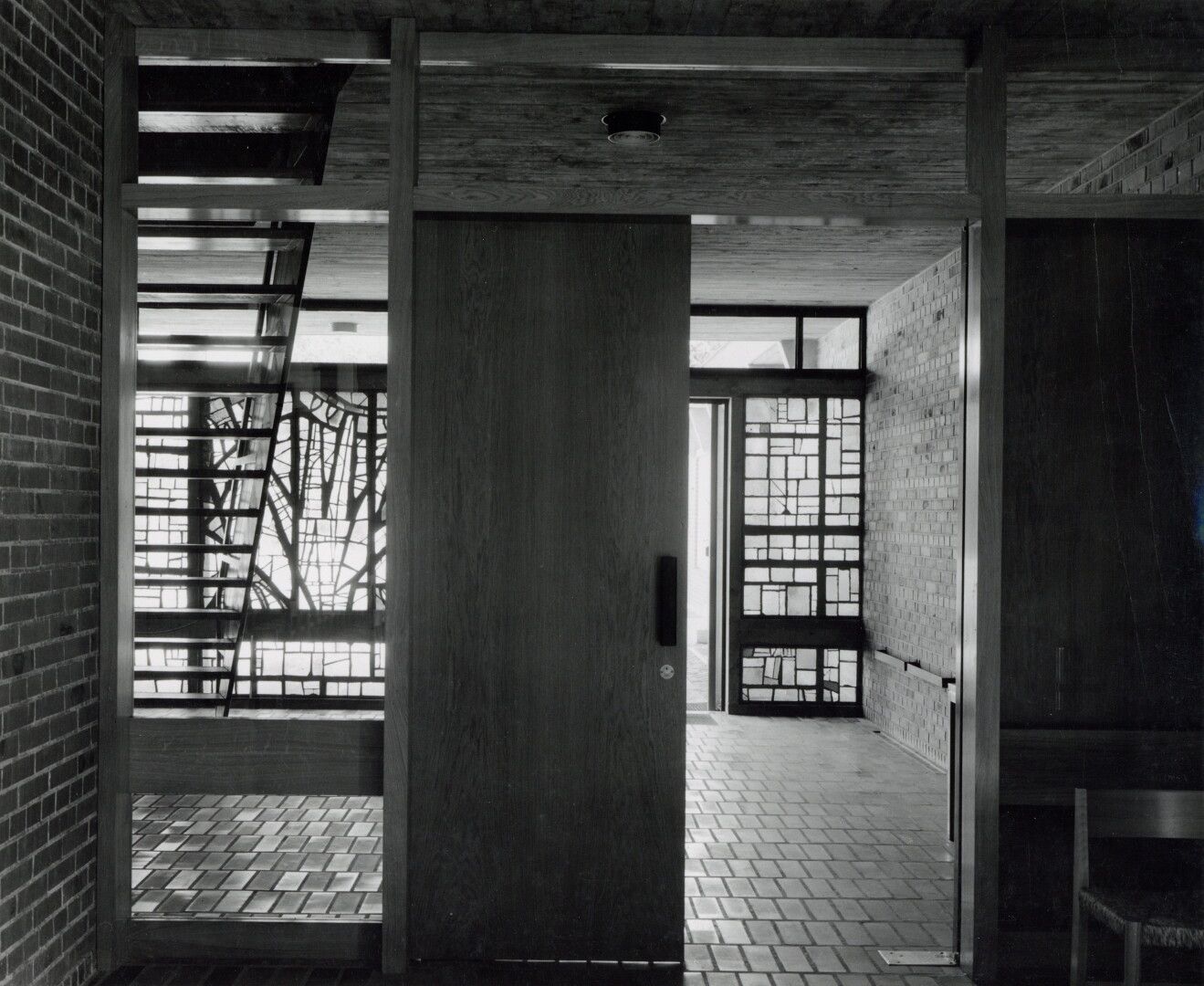 Foto: Benedikt Huber, Thomaskirche Basel, 1958