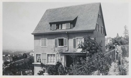 Foto: Alfred Mürset, Eigenheim in Zürich-Höngg, 1926