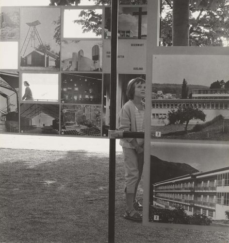 Foto: «50 Jahre Architektur» zum 50-jährigen Jubiläum des BSA 1958, Zürich [Foto aus dem Bestand von Alfons Barth]