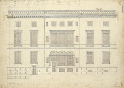Abb.: Gustav Albert Wegmann, Villa Tobler, Zürich, 13. Juli 1854