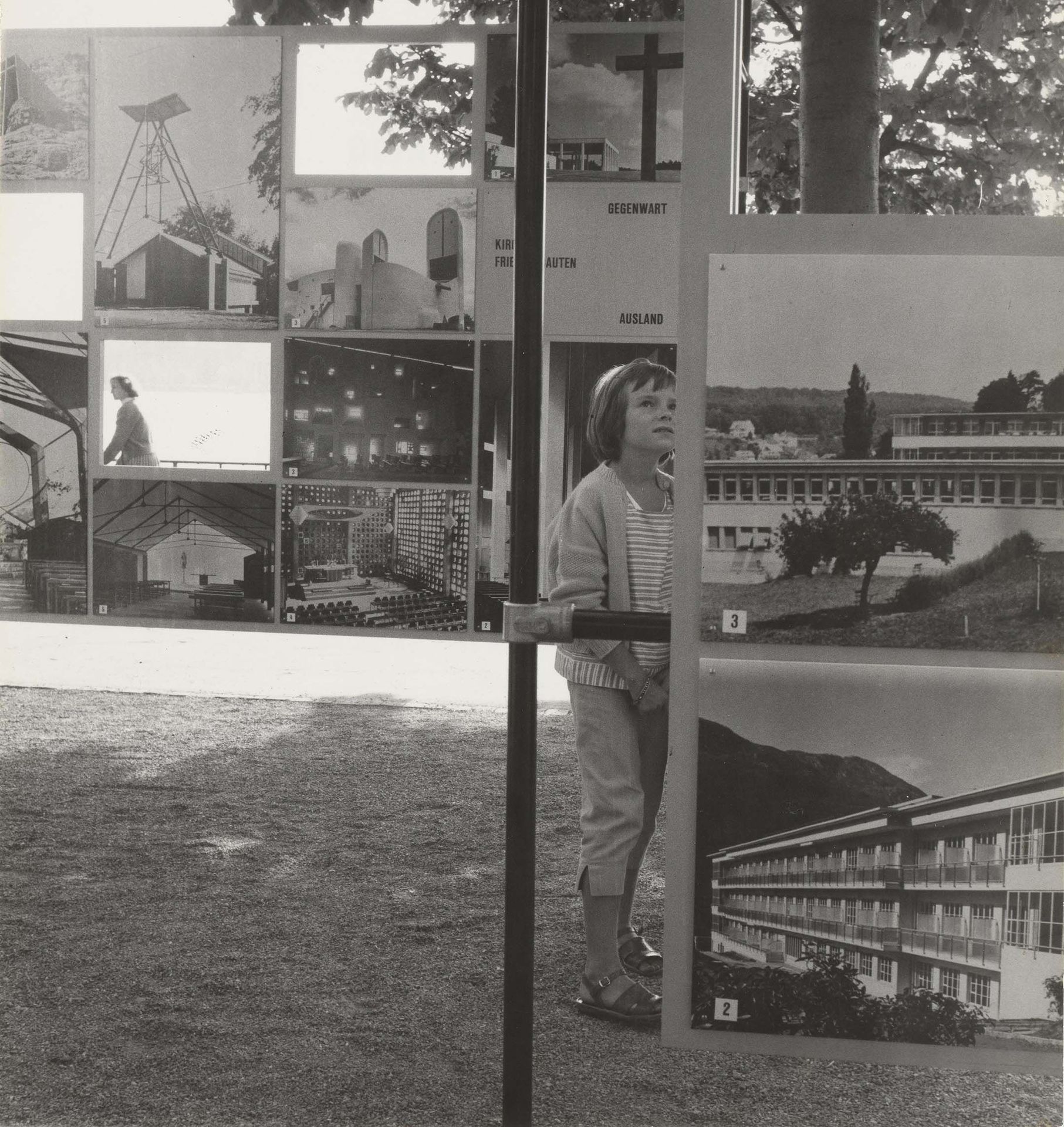 Foto: «50 Jahre Architektur» zum 50-jährigen Jubiläum des BSA 1958, Zürich [Foto aus dem Bestand von Alfons Barth]