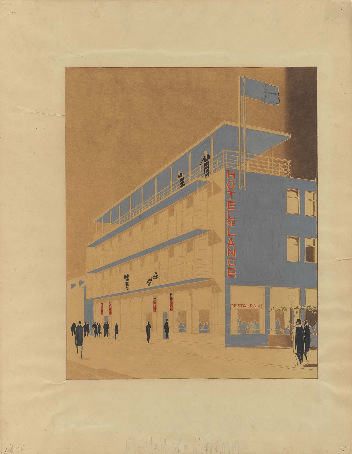 Abb.: Hermann Baur, Hôtel de l’Ange in Guebwiller, 1925–1931