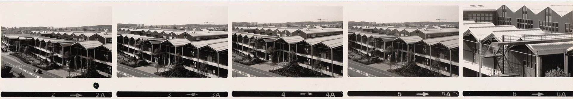 Foto: Jakob Schilling, Einkaufszentrum «Volkiland», Volketswil/ZH, 1982–1984